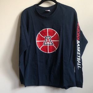 University of Arizona Wildcats Basketball Longsleeve Shirt